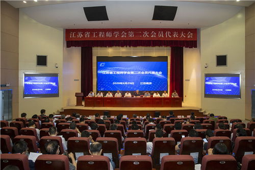 江苏省工程师学会第二次会员代表大会在南京曜宁会议中心隆重召开